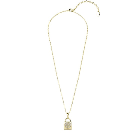 Colgantes Lock Heart - Oro rosa y cristal - Image 4