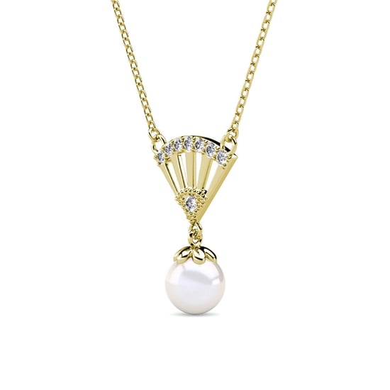 Colgantes de Perla Ingride - Oro y Cristal - Image 2