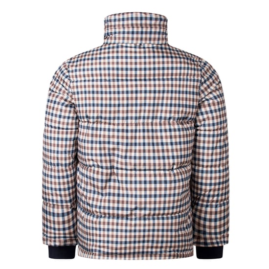 Chaqueta Acolchada Aquascutum Active De Cuadros Beige - Image 2
