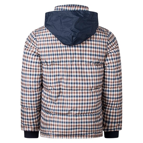 Chaqueta Acolchada Aquascutum Active De Cuadros Beige - Image 5