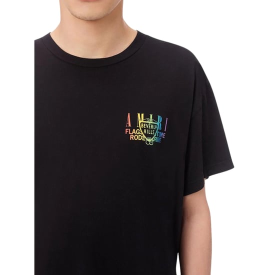 Camiseta Negra Amiri Xo Beverly Hills - Image 4