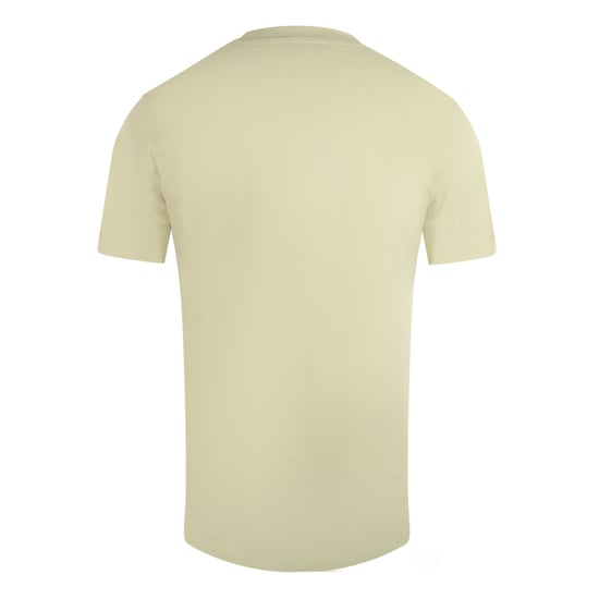 Camiseta Cavalli Class Cracked Sprayed Con Logotipo En Color Beige Arena - Image 2