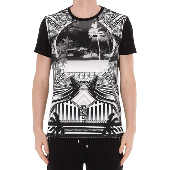 Camiseta Negra Con El Logotipo De Balmain Resort - Image 3