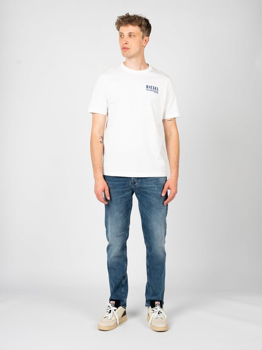 Diesel T-shirt T-Just del hombre Blanco - Image 2