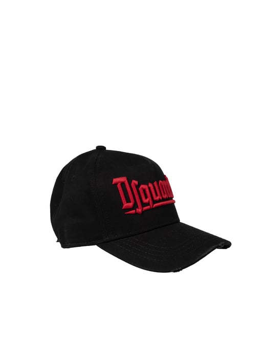 Dsquared2 Gorra de beisbol del hombre negro - Image 3