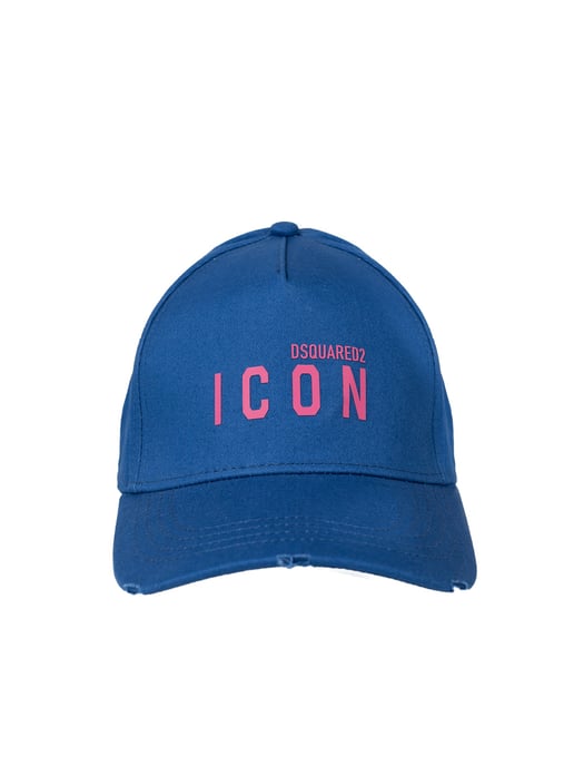 Dsquared2 Gorra de beisbol del hombre azul - Image 1