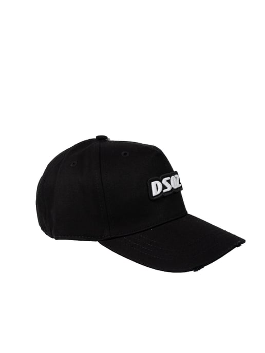Dsquared2 Gorra de beisbol del hombre negro - Image 3