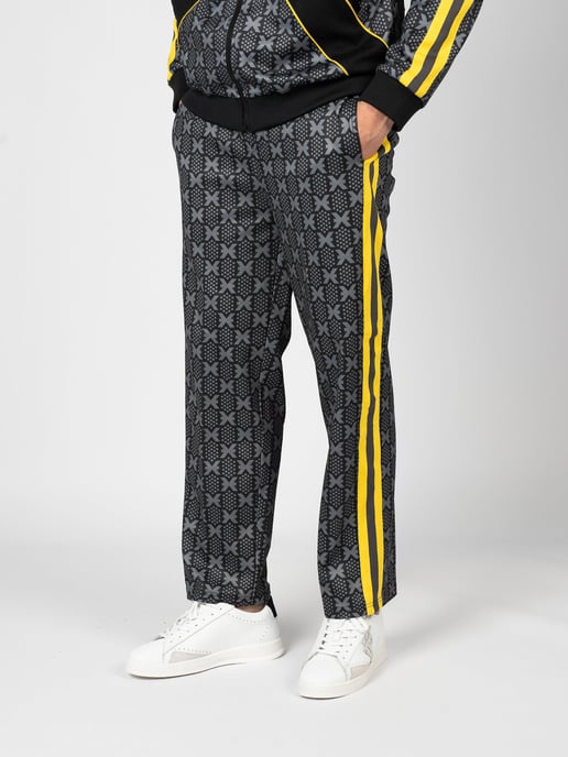 John Richmond Pantalones del hombre negro, amarillo, Gris - Image 3