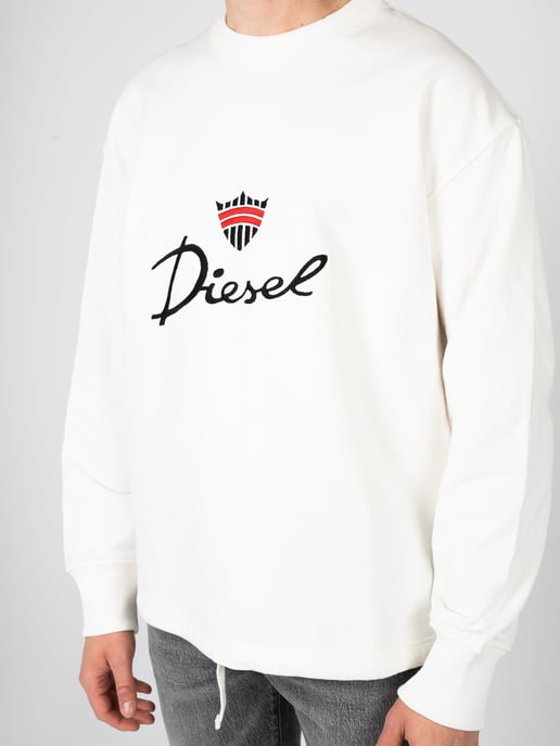 Diesel Sudadera S-Macsless del hombre Blanco - Image 4