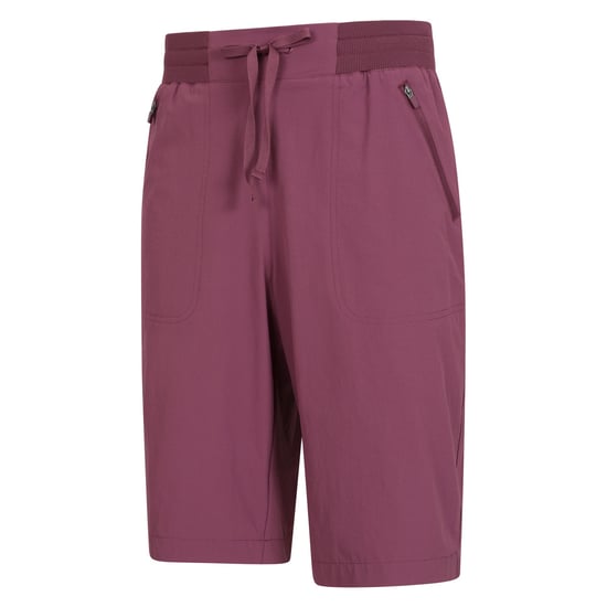 Mountain Warehouse Womens/Ladies Explorer Long Shorts (Burgundy) - Image 3