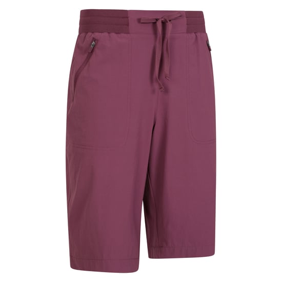 Mountain Warehouse Womens/Ladies Explorer Long Shorts (Burgundy) - Image 4