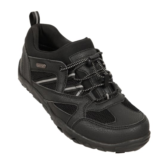 Mountain Warehouse Childrens/Kids Meander Waterproof Walking Shoes (Black) - Image 4