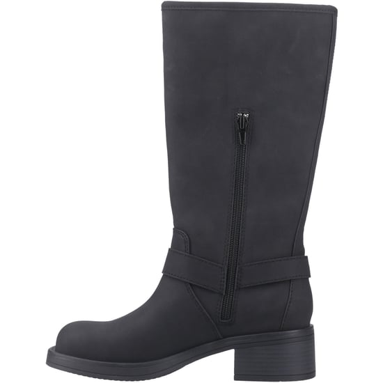 Botas de caña alta negras con tacón para mujer de imitación cuero Rocket Dog Nash - Image 4