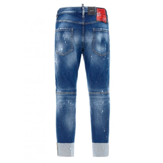 Pantalones Vaqueros Azul Oscuro Con Salpicaduras De Pintura Sailor Jean De Dsquared2 - Image 2