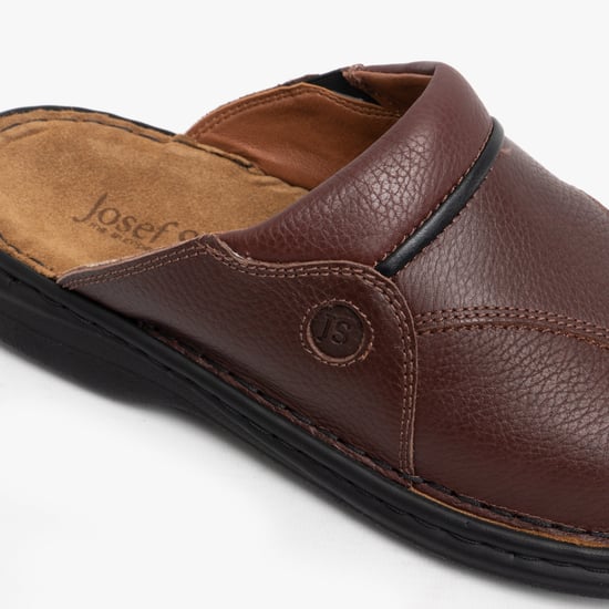 Josef Seibel Klaus Mules de Cuero para Hombre Brasil/negro - Image 6