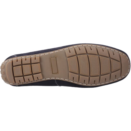Hush Puppies Ralph Suede Leather Men's Navy Loafers - Image 3