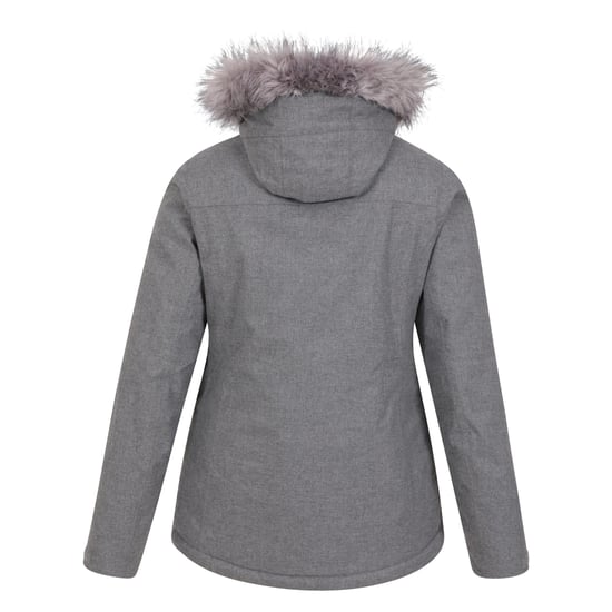 Mountain Warehouse Womens/Ladies Snow II Waterproof Ski Jacket (Grey) - Image 2