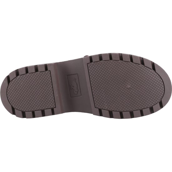Botas de Media Pantorrilla con Tacón para Mujer en Cuero Sintético Marrón Oscuro Rocket Dog Danie - Image 3