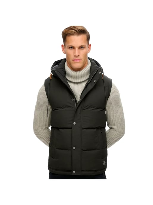 Chaqueta acolchada sin mangas Everest de Superdry para hombre - Image 1