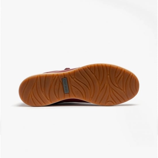 Zapatillas de mujer de cuero Josef Seibel Caren 12 Burdeos - Image 4