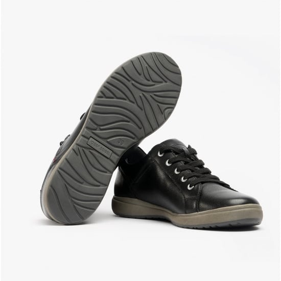 Josef Seibel Caren 12 Zapatillas de Cuero para Mujer Negras - Image 2
