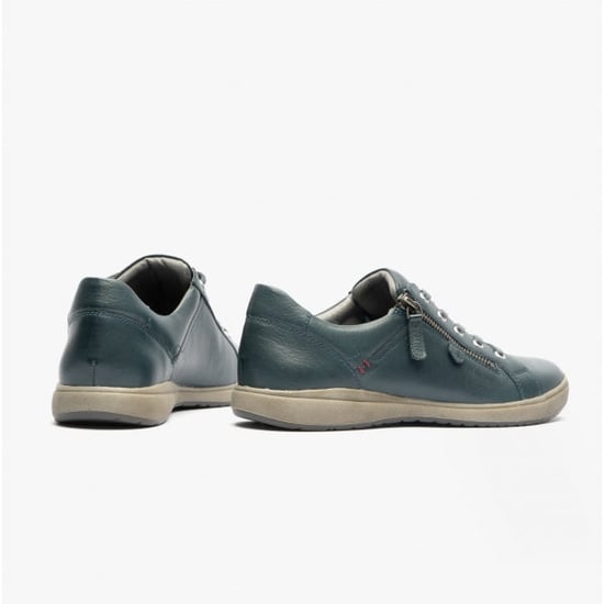 Zapatillas de cuero para mujer Josef Seibel Caren 12 Océano - Image 3