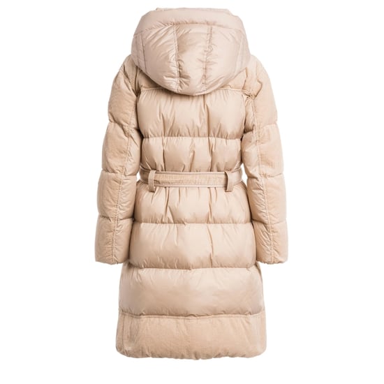 Chaqueta De Plumón Larga Con Capucha Y Ajuste Cómodo Beige Interstellar Sunkissed De Parajumpers - Image 2