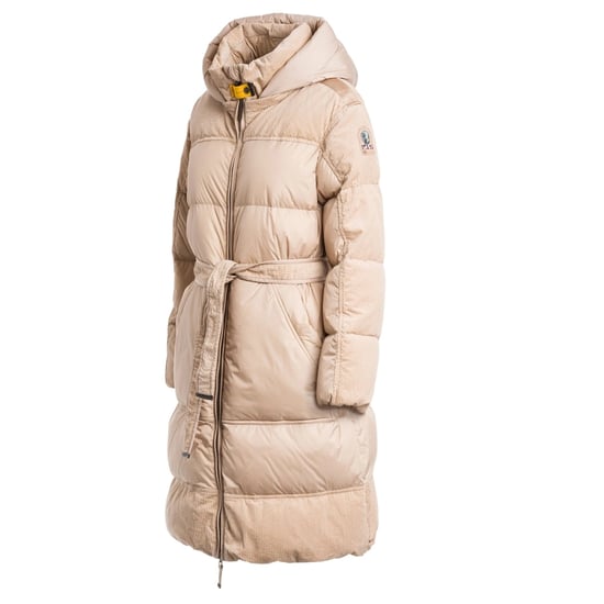 Chaqueta De Plumón Larga Con Capucha Y Ajuste Cómodo Beige Interstellar Sunkissed De Parajumpers - Image 3