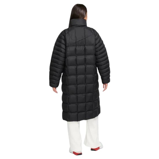Chaqueta Larga Negra Nike - Image 3