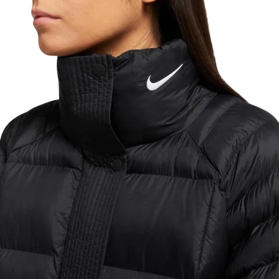 Chaqueta Larga Negra Nike - Image 4