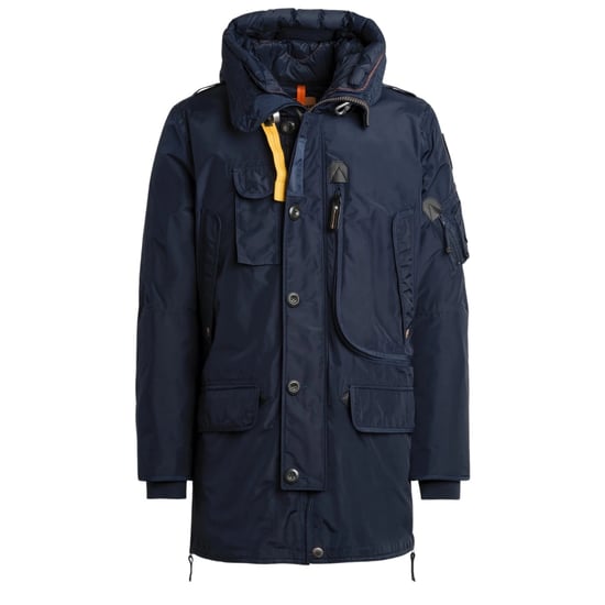 Chaqueta Larga Con Capucha Azul Marino Kodiak De Parajumpers - Image 1