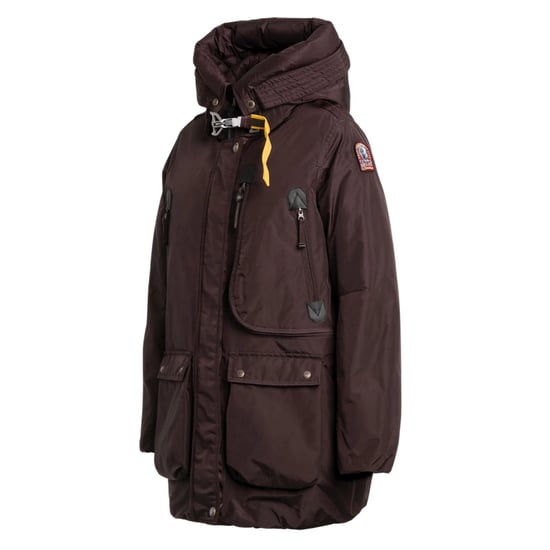 Chaqueta Larga De Plumón Maud Obsidian Marrón Oscuro De Parajumpers - Image 3