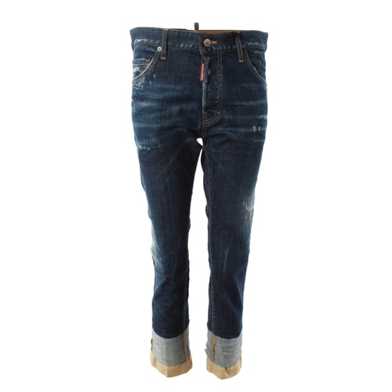 Pantalones Vaqueros Azules Oscuros Recortados Cool Guy De Dsquared2 - Image 1