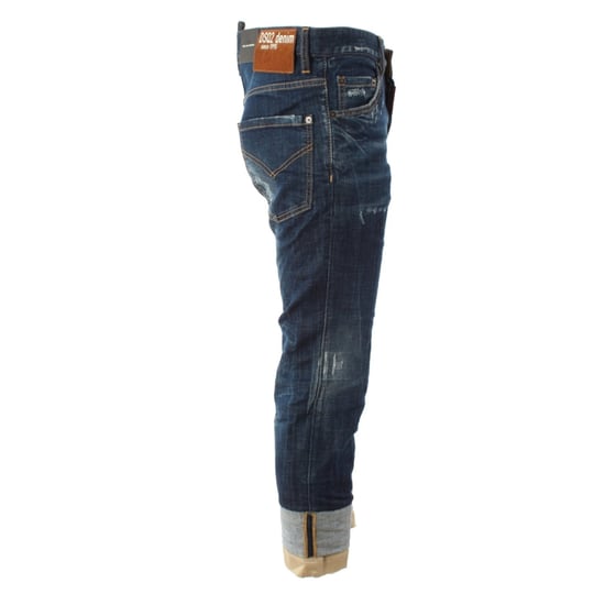 Pantalones Vaqueros Azules Oscuros Recortados Cool Guy De Dsquared2 - Image 3