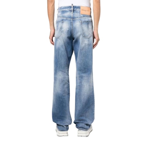 Pantalones Vaqueros Azules Estilo Roadie Jean De Dsquared2 - Image 2