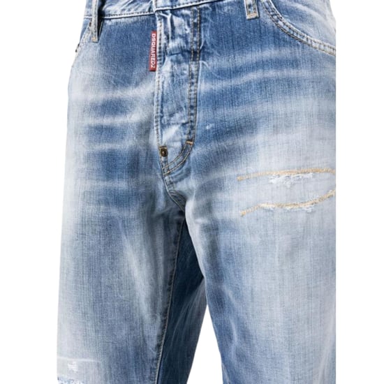 Pantalones Vaqueros Azules Estilo Roadie Jean De Dsquared2 - Image 3
