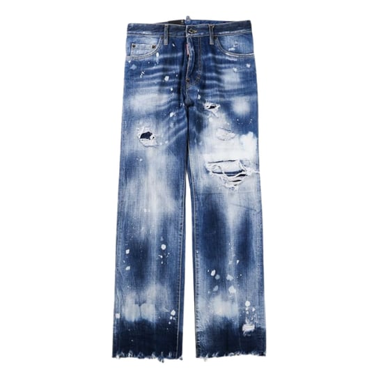 Pantalones Vaqueros Desgastados Azules Roadie Jean De Dsquared2 - Image 1