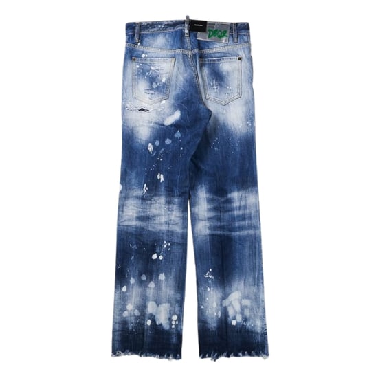 Pantalones Vaqueros Desgastados Azules Roadie Jean De Dsquared2 - Image 2