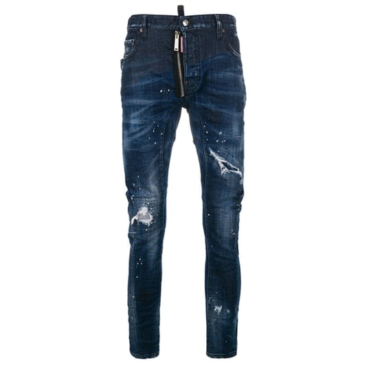 Pantalones Vaqueros Azul Oscuro Tidy Biker Jean De Dsquared2 - Image 1