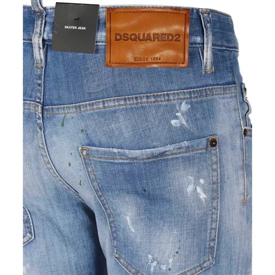 Pantalones Vaqueros Azul Claro Skater Jean De Dsquared2 - Image 3