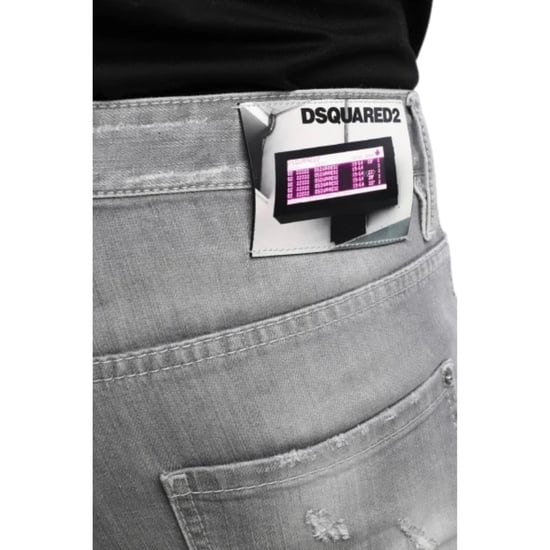 Vaqueros Skater Gris Claro De Dsquared2 - Image 2