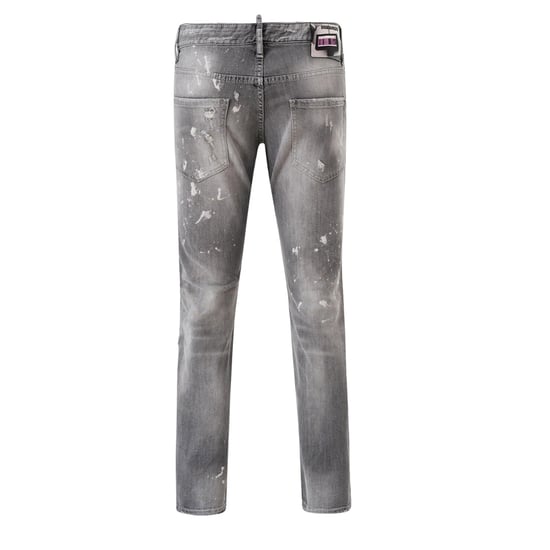 Vaqueros Skater Gris Claro De Dsquared2 - Image 3