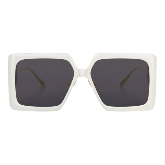 Gafas De Sol Diorsolar Con Montura Marfil Y Lentes Gris Oscuro - Image 1