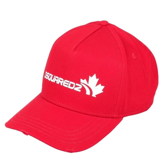 Gorra Roja Familiar Con El Logotipo Blanco De Dsquared2 - Image 3