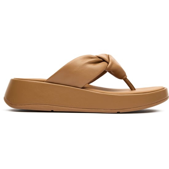 Sandalias de dedo Soft de cuero F-knot de Fitflop - Image 1