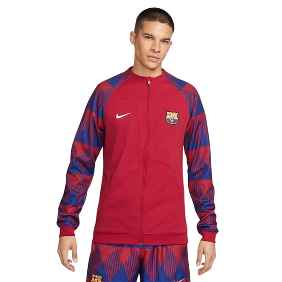 Chaqueta De Entrenamiento Nike 23/24 Barcelona Roja Con Cremallera - Image 2