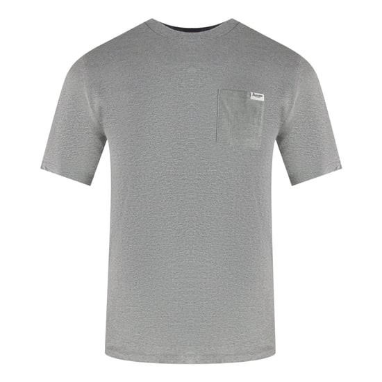Camiseta Aquascutum Active Con Bolsillo Pequeño En Gris Claro - Image 1
