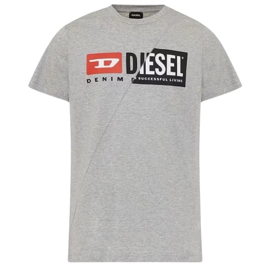 Camiseta Gris Con Diseño Cuty De Diesel - Image 1