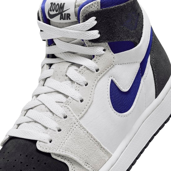 Zapatillas Nike Air Jordan 1 Zm Air Con Detalles En Azul Y Blanco - Image 3