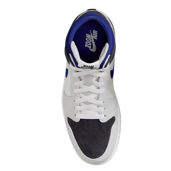 Zapatillas Nike Air Jordan 1 Zm Air Con Detalles En Azul Y Blanco - Image 4